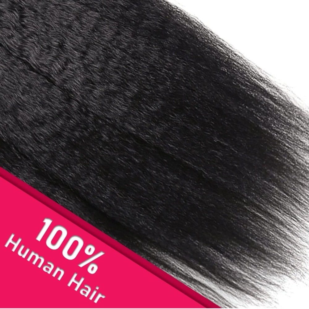 Human Hair Bundles 12 inches kinky curly/kinky straight top grade 12A